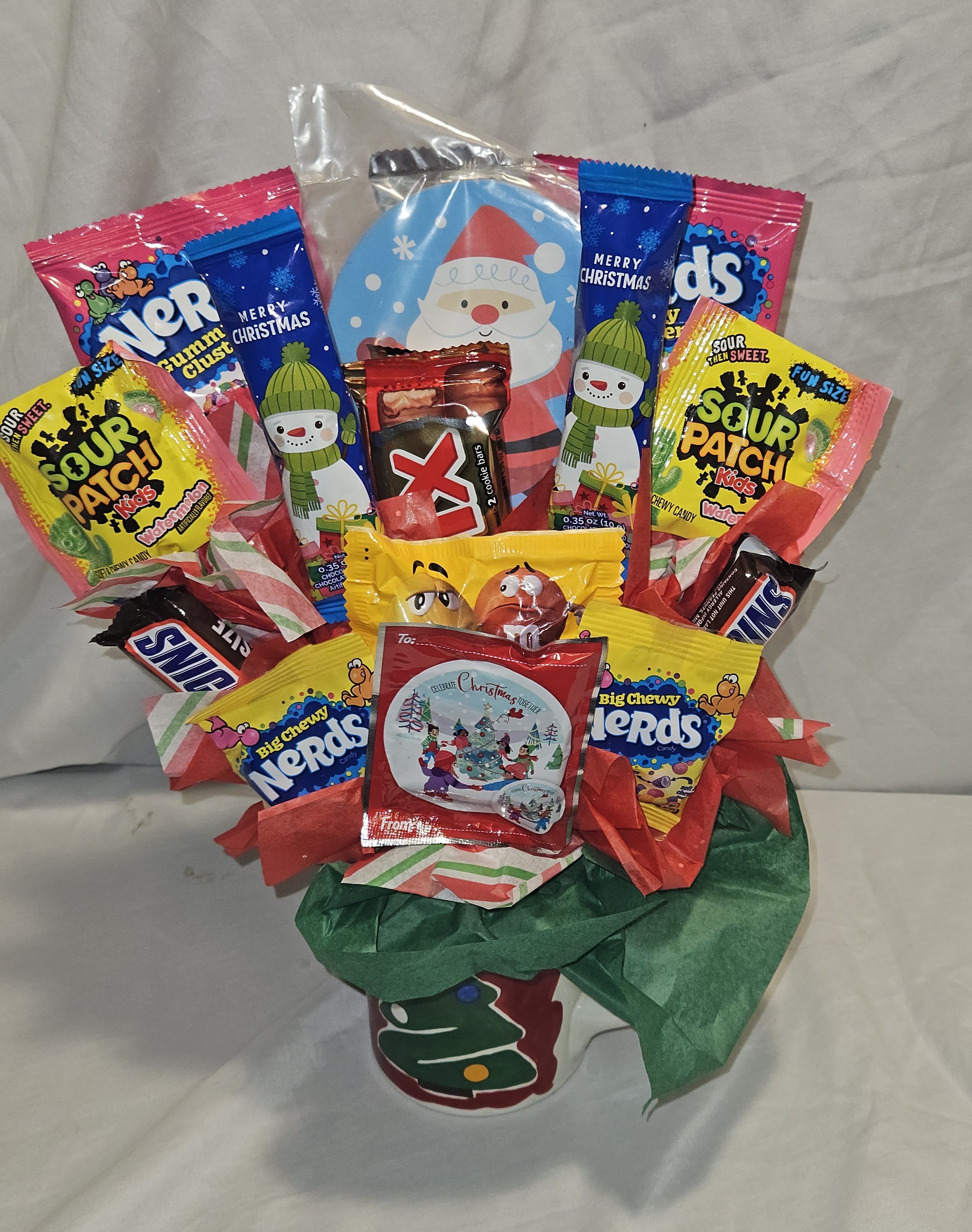 Christmas (Small #8) candy bouquet