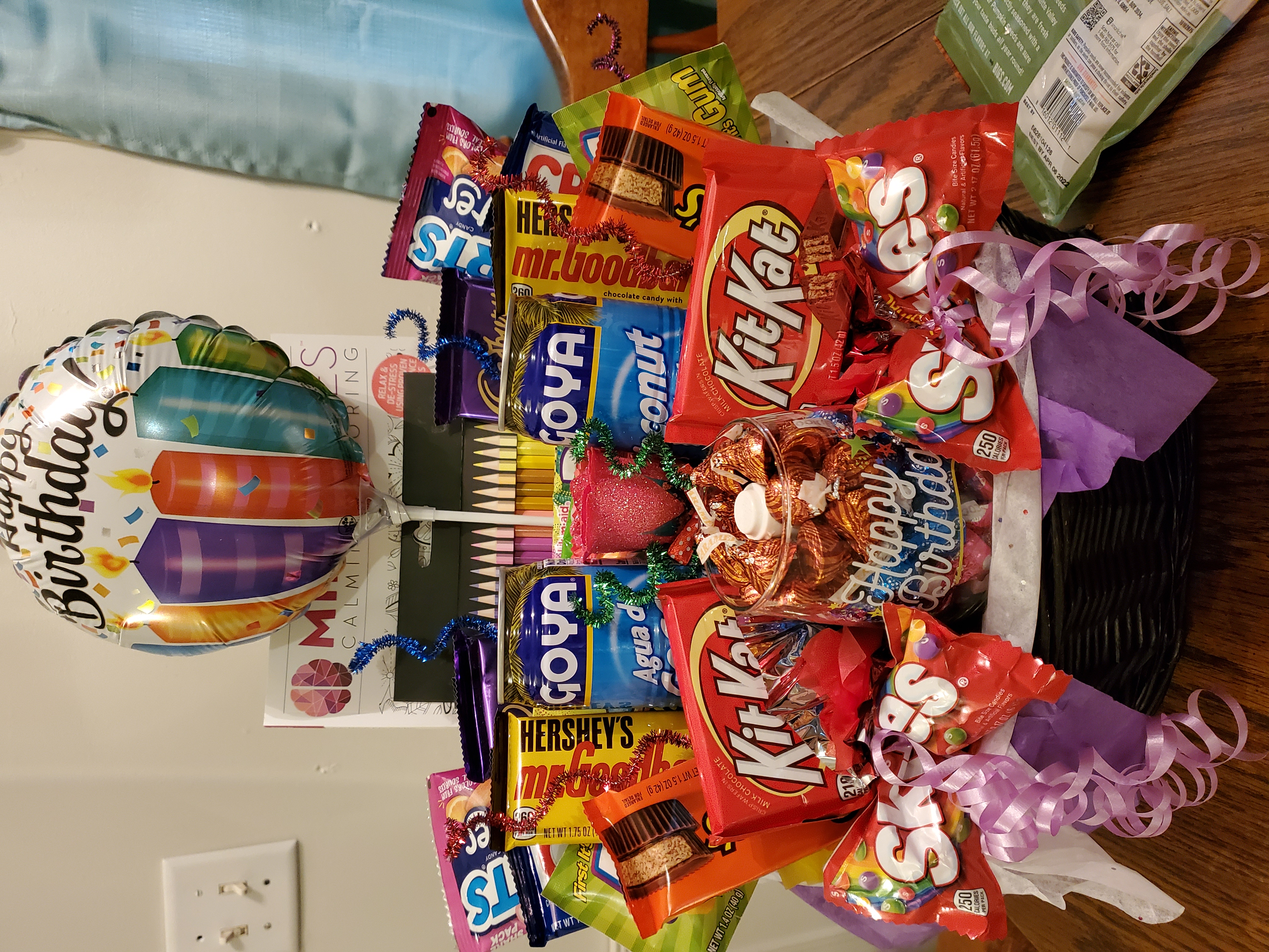 Birthday (Large) candy bouquet