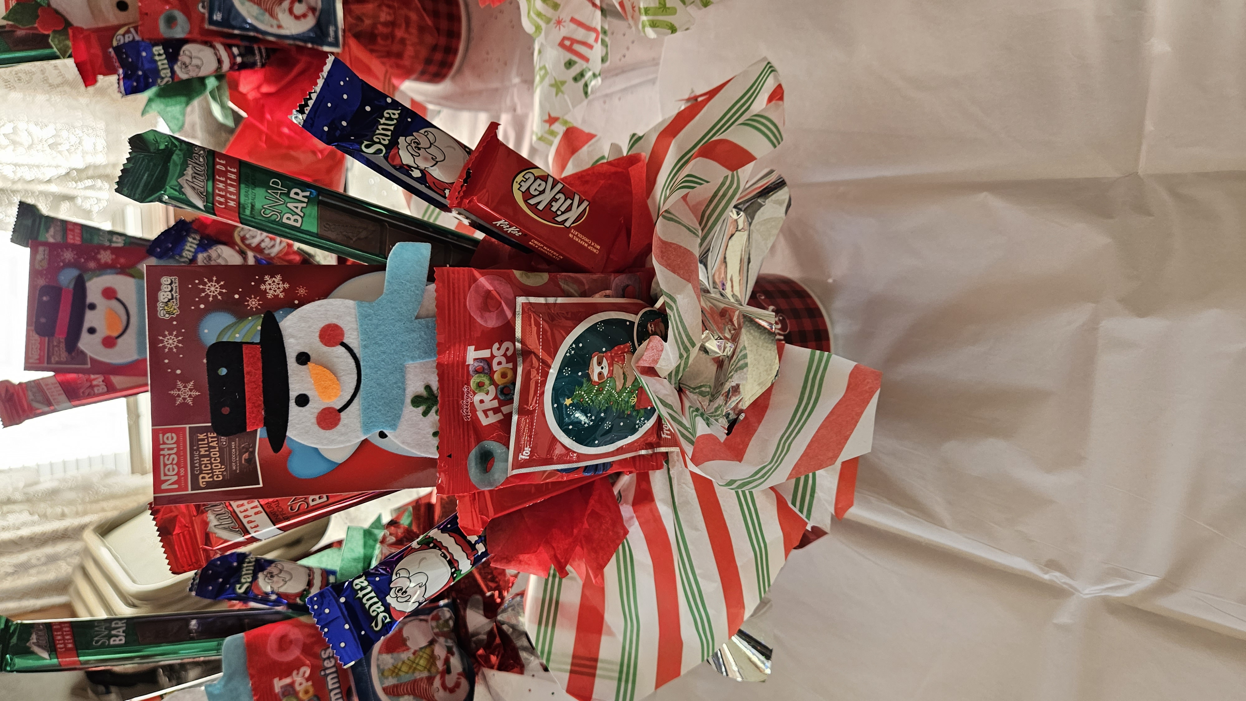 Christmas (Small #1) candy bouquet