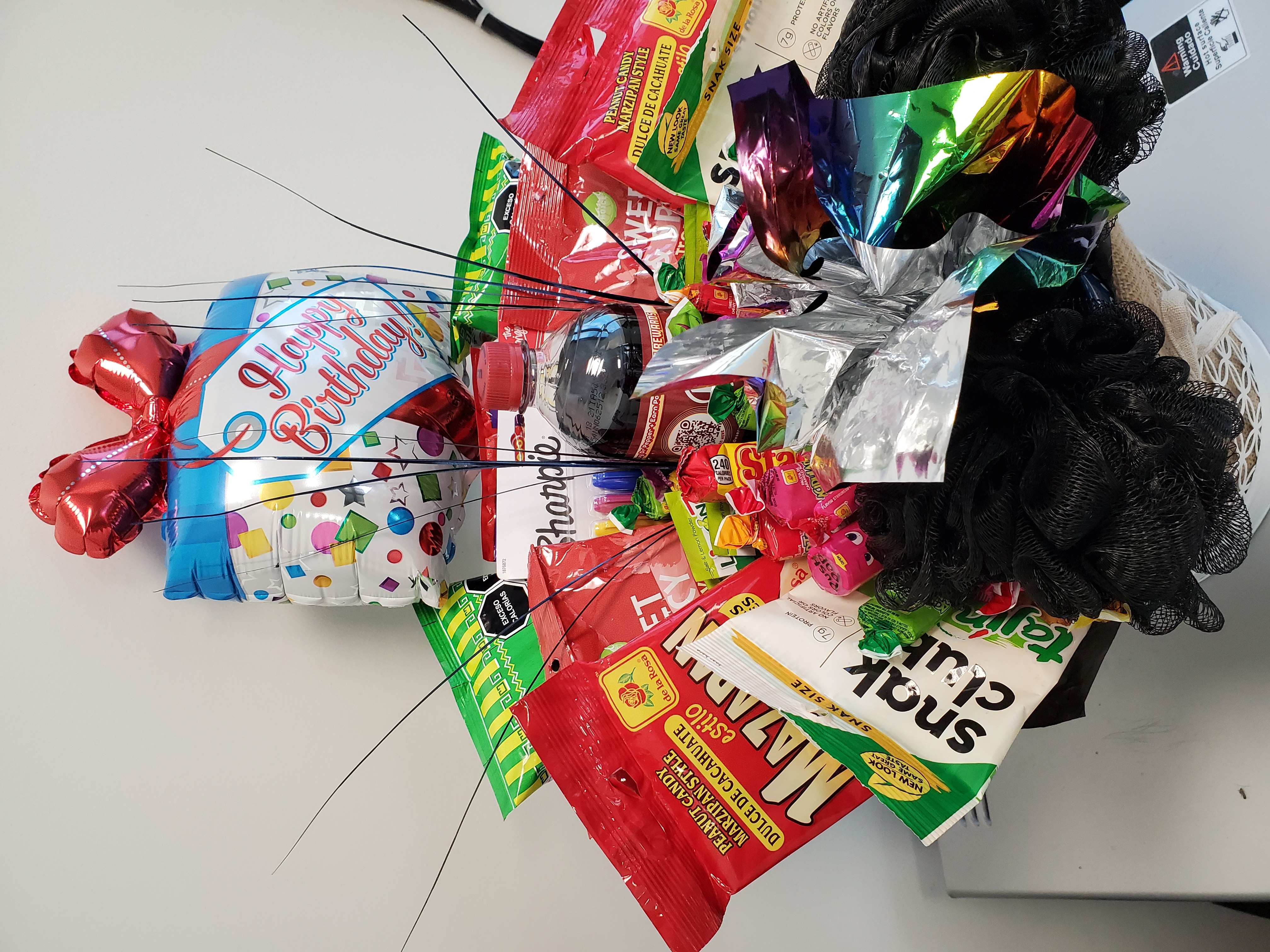 Custom Birthday (Large 1) candy bouquet